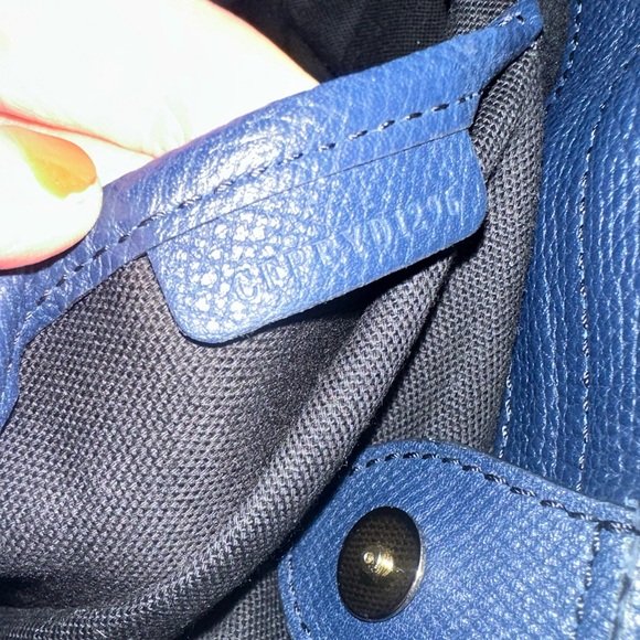 Authentic Burberry Small Bingley Derby House Check Crossbody in Blue 😍 New 😍 - Picture 8 of 17